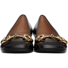 Gucci Black Horsebit Ballerina Flats