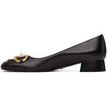 Gucci Black Horsebit Ballerina Flats