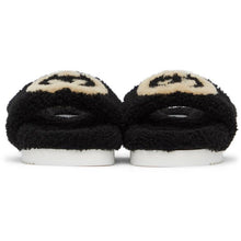 Gucci Black Interlocking G Eileen Slides