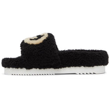 Gucci Black Interlocking G Eileen Slides