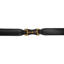 Gucci Black Leather Horsebit Belt