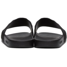 Gucci Black MatelassÃ© Slides
