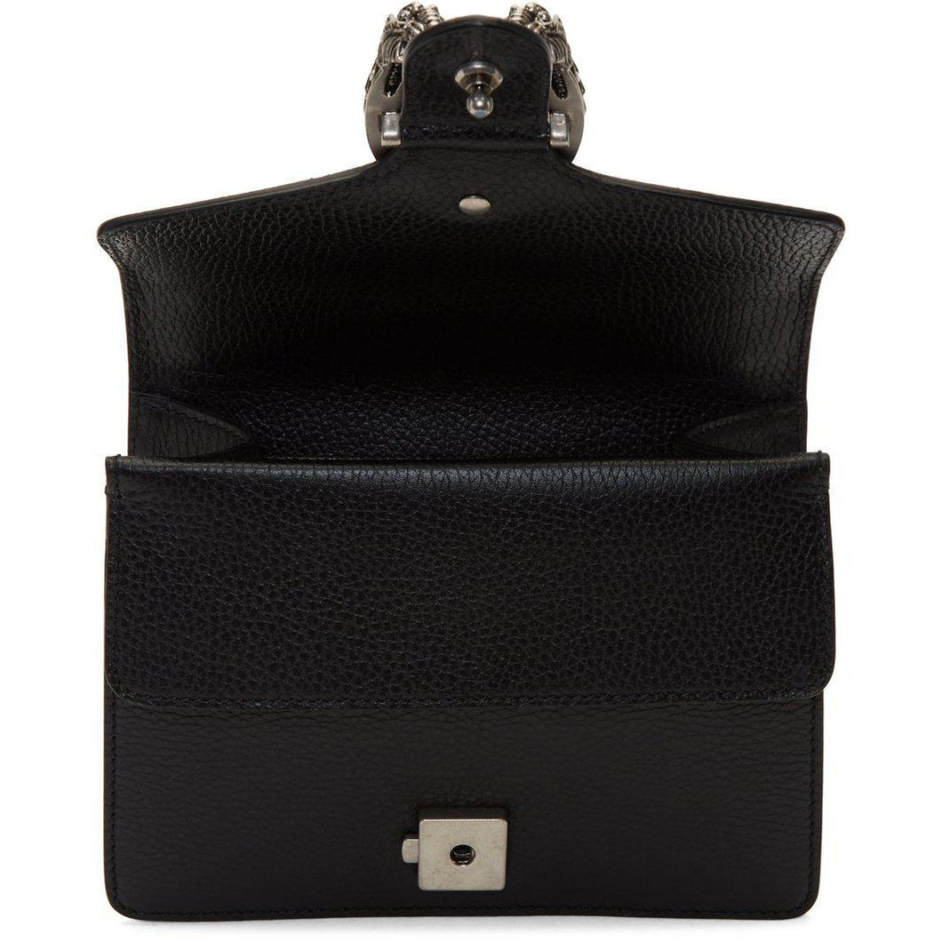 Gucci Black Mini Dionysus Bag - Gucci Noir Mini Dionysus Sac - 구찌 블랙 미니 Dionysus bag.