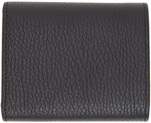 Gucci Black Small GG Marmont Trifold Wallet