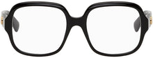 Gucci Black Square Glasses - Gucci Black Carré Lunettes - 구찌 블랙 스퀘어 안경