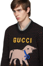 Gucci Black Wool Lamb Sweater