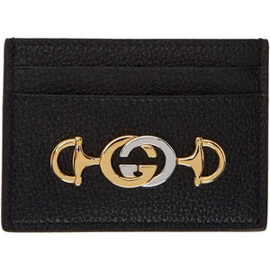 Gucci Black Zumi Card Holder