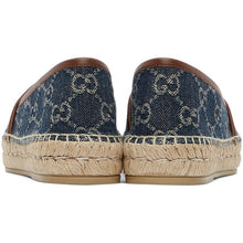 Gucci Blue Denim GG Espadrilles