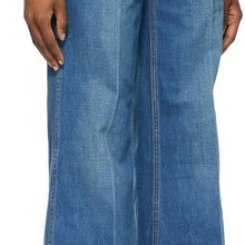 Gucci Blue Denim Washed Flare Jeans