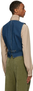 Gucci Blue Disney Edition Eco-Washed Denim Vest