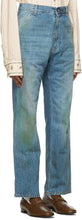 Gucci Blue Eco Wash 'Maison de lâ€™Amour Firenze' Organic Jeans