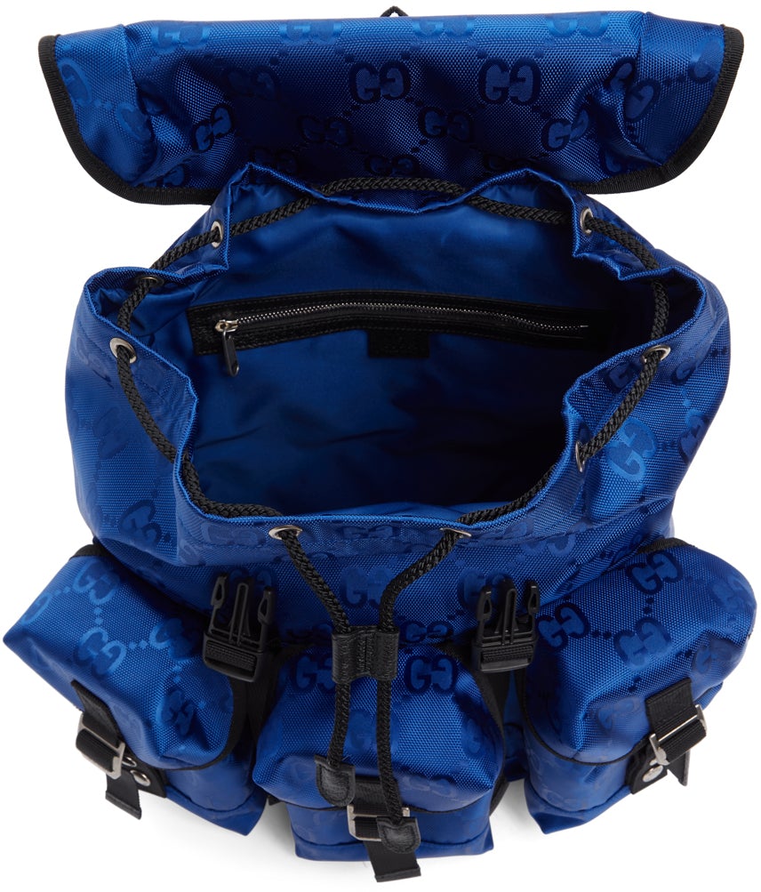 Gucci Blue Off The Grid GG Eco Backpack