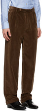 Gucci Brown Cotton Corduroy Trousers