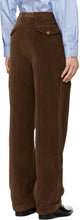 Gucci Brown Cotton Corduroy Trousers