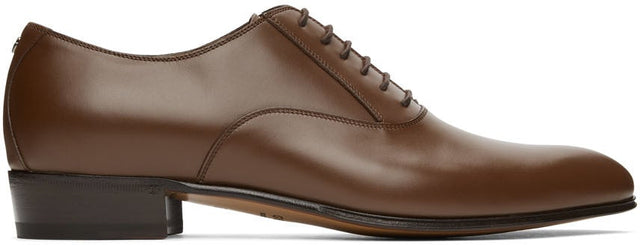 Gucci Brown Double G Oxfords - Gucci brun double g oxfords - 구찌 브라운 더블 G 옥스포드