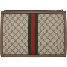 Gucci Brown GG Supreme Ophidia Portfolio