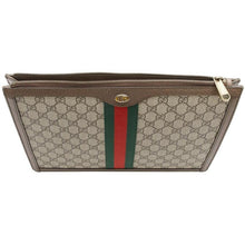 Gucci Brown GG Supreme Ophidia Portfolio