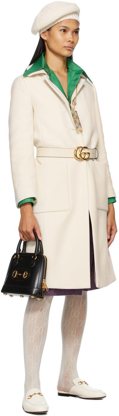 Gucci Brown GG Supreme Vaporizer Chain Holder