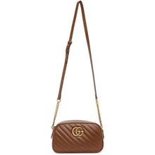 Gucci Brown Small GG Marmont 2.0 Camera Bag - Gucci Brown petit gg marmont 2.0 caméra caméra - 구찌 브라운 작은 GG Marmont 2.0 카메라 가방