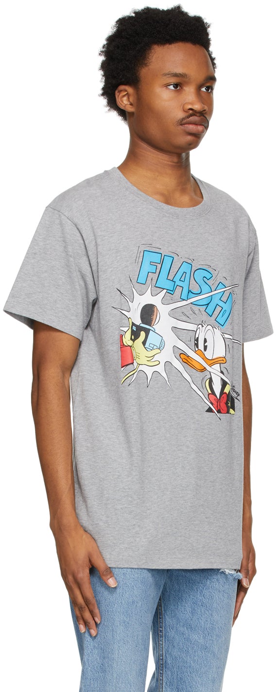T-shirt Donald Duck Disney x Gucci Grey size XL International in