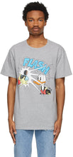 Gucci Grey Disney Edition Donald Duck 'Flash' T-Shirt - Gucci gris Disney Edition Donald Duck 'Flash' T-shirt - 구찌 회색 디즈니 판 Donald Duck 'Flash'티셔츠