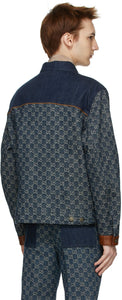 Gucci Indigo GG Denim Jacket