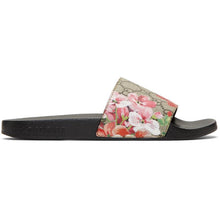 Gucci Multicolor GG Flora Slides - GUCCI Multicolor GG Flora Diapositives - Gucci 여러 가지 빛깔의 GG 식물 슬라이드