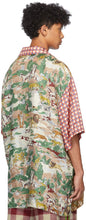 Gucci Multicolor Zodiac Rug Panel Short Sleeve Shirt