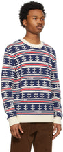 Gucci Navy Cotton Striped Sweater