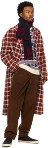 Gucci Navy Cotton Striped Sweater