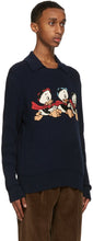 Gucci Navy Disney Edition Donald Duck Sweater