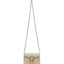 Gucci Off-White Super Mini Ostrich Dionysus Wallet Chain Bag