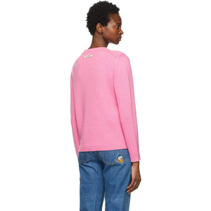 Pink gucci 2024 crewneck