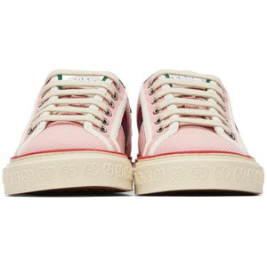 Gucci pink tennis on sale shoes