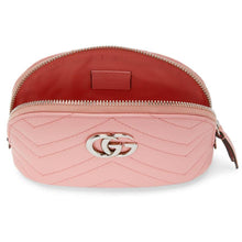 Gucci Pink Small GG Marmont 2.0 Cosmetic Pouch - Gucci Pink Petite poche cosmétique GG Marmont 2.0 - 구찌 핑크 작은 GG Marmont 2.0 화장품 주머니