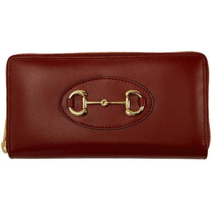 Gucci Red 1955 Horsebit Wallet