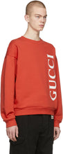 Gucci Red Logo Sweatshirt