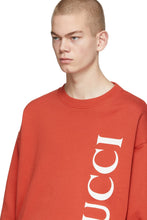 Gucci Red Logo Sweatshirt