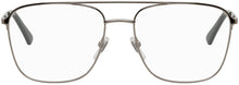 Gucci Silver Aviator Glasses - Gucci Argent Aviator Lunettes - 구찌 실버 비행기 안경