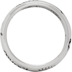 Gucci Silver 'Blind For Love' Ring