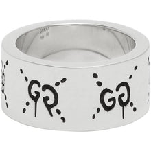 Gucci Silver Large 'GucciGhost' Ring