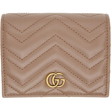Gucci Taupe GG Marmont 2.0 Chain Wallet Bag