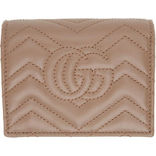 Gucci Taupe GG Marmont 2.0 Chain Wallet Bag