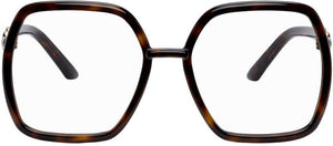 Gucci Tortoiseshell Square Horsebit Glasses - GUCCI TORTOISESHELL SQUINT HARDINGIT VERRES - 구찌 tortoiseshell 사각형 horsebit 안경