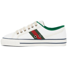 Gucci White GG Supreme 'Gucci Tennis 1977' Sneakers