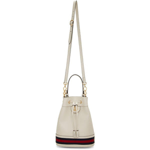 Gucci White Ophidia Bucket Bag - Sac de godet Ophidia blanc Gucci - 구찌 화이트 ophidia 양동이 가방