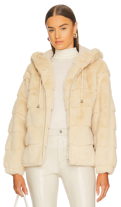 HEARTLOOM Mercury Jacket in Cream Veste de mercure d'Heartloom en crème 奶油中的心织汞夹克