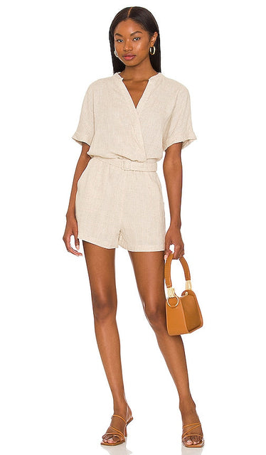 HEARTLOOM Mikella Romper in Neutral Héritage mikella simper en neutre 心界Mikella Romper中立