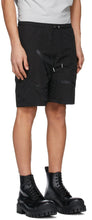 HELIOT EMIL Black Track Shorts
