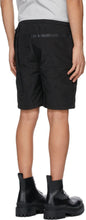 HELIOT EMIL Black Track Shorts